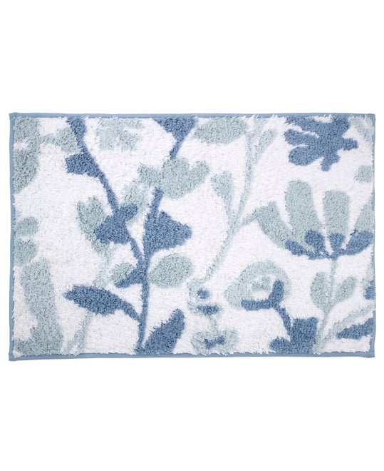 Mystic Floral Reversible Bath Rug, 20" x 30"