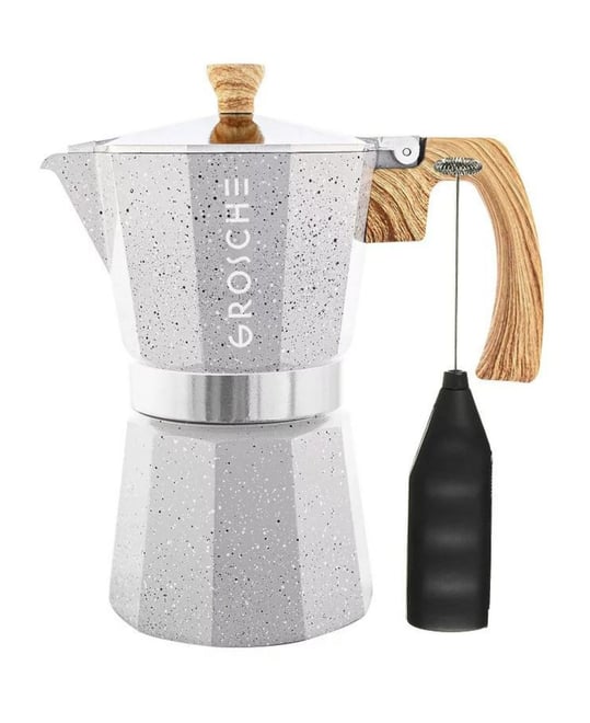 Milano Stone Cafe Bliss: Moka Pot Frother Duo