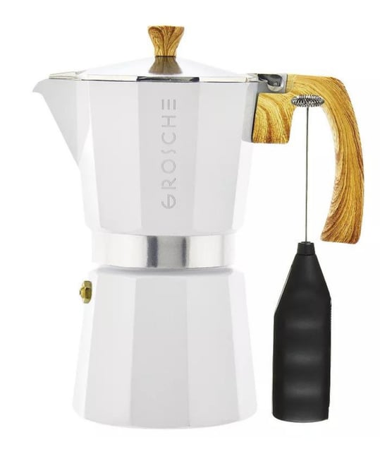 Milano Cafe Bliss: Moka Pot Frother Duo