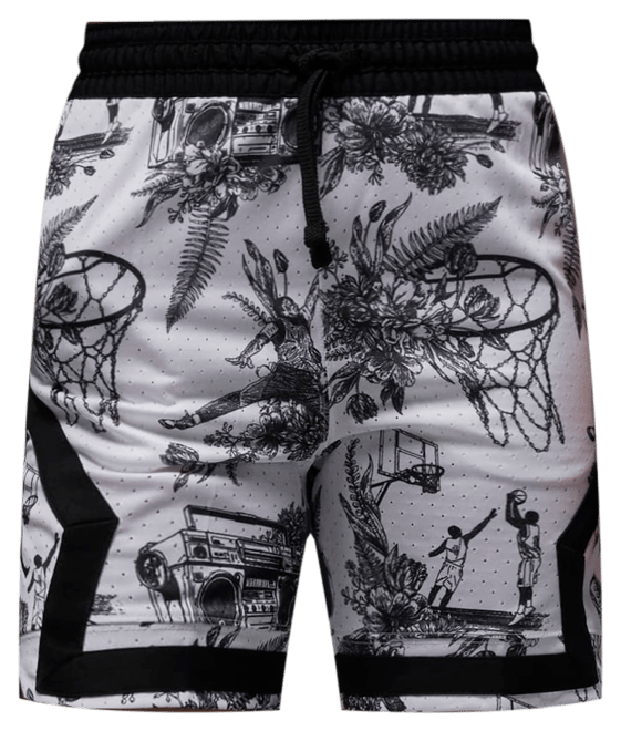 Jordan Sport Men's Dri-FIT Printed Diamond Shorts
