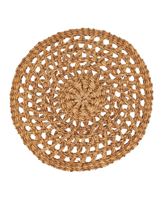 Rustic Charm Seagrass Placemat Set of 4,15"x15"