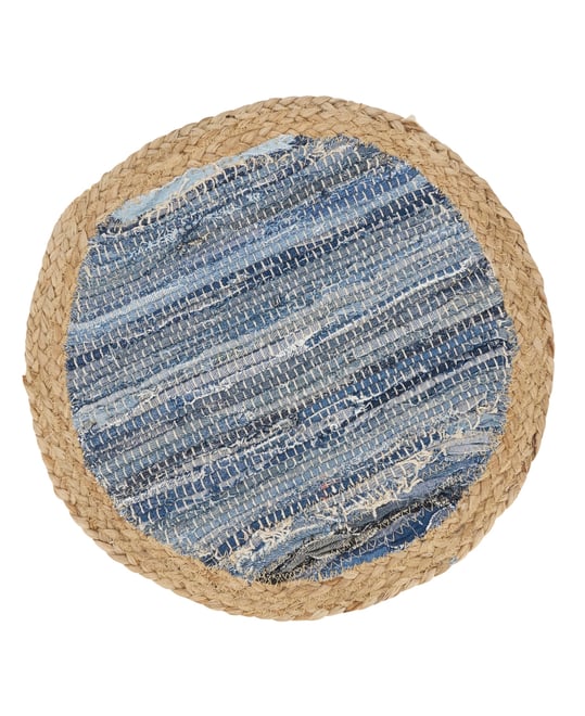 Rustic Denim Weave Placemat Set of 4,15"x15"