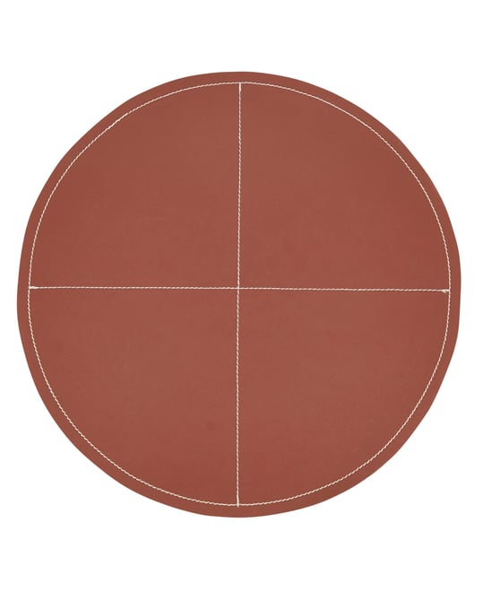 Pu Leather Luxe Placemat Set of 4,15"x15"