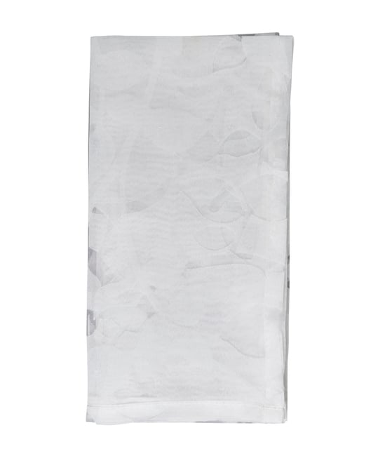 Sheer Elegance Burnout Voile Vine Design Napkin Set of 4, 20"x20"