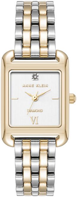 Women's Quartz Two-Tone Alloy Link Bracelet, 23mm