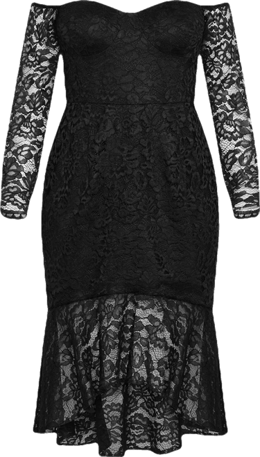 Plus Size Lace Athena Dress