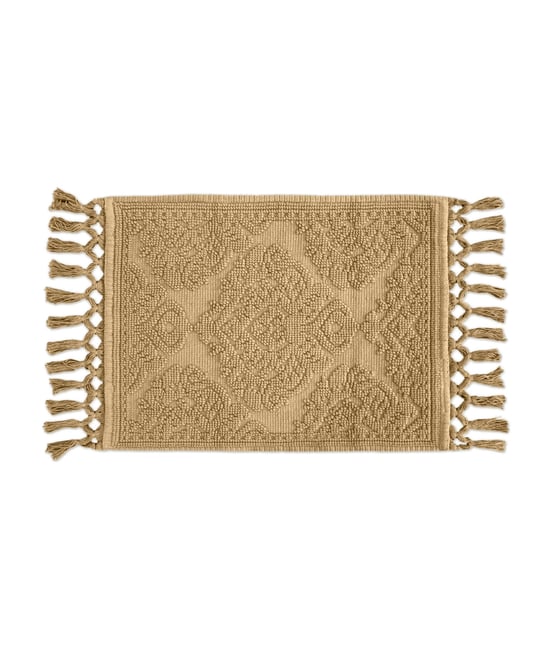 Ricardo Fringe Cotton Bath Rug 27" x 52"