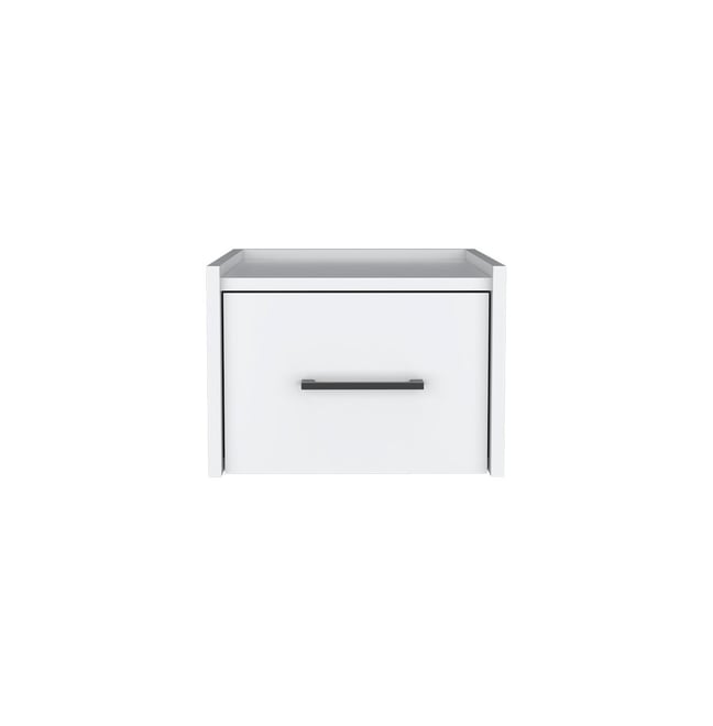 Simplie Fun Floating Nightstand Calion, Bedroom, White