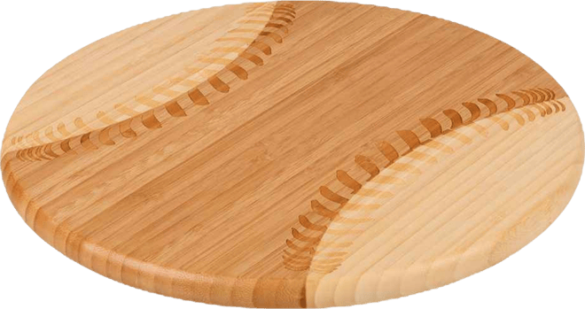 Toscana by  Home Run! Baseball Cutting Board & Serving Tray