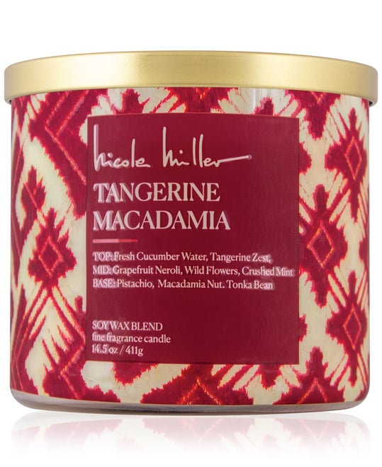 Tangerine & Macadamia Candle, 14.5 oz.