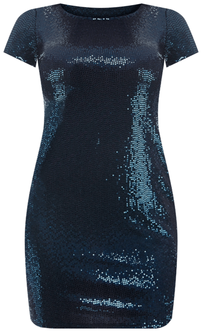 Women's Mini T-Shirt Disco Dot Dress