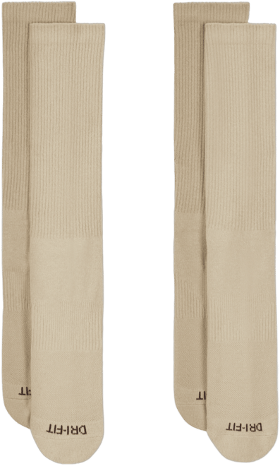 Nike Everyday Cushioned ถุงเท้าข้อยาว (2 คู่)