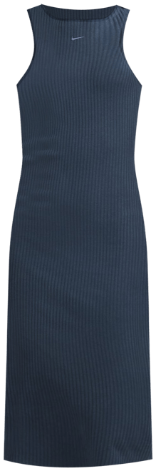 Nike Sportswear Chill Rib Vestido sin mangas slim midi para mujer