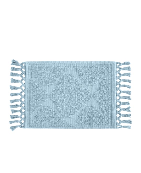 Ricardo Fringe Cotton Bath Rug 27" x 52"