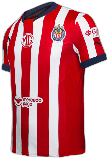 PUMA Chivas 24/25 Home Replica Big Soccer Jersey, Kids
