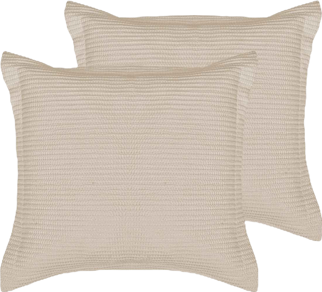 Cloud Waffle 2-Pc. Sham Set, European