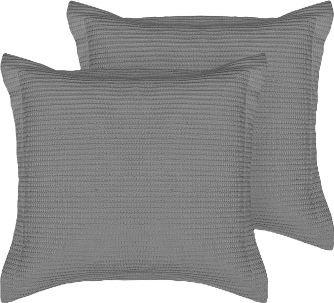 Cloud Waffle 2-Pc. Sham Set, European