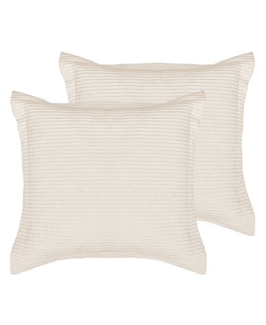Cloud Waffle 2-Pc. Sham Set, European