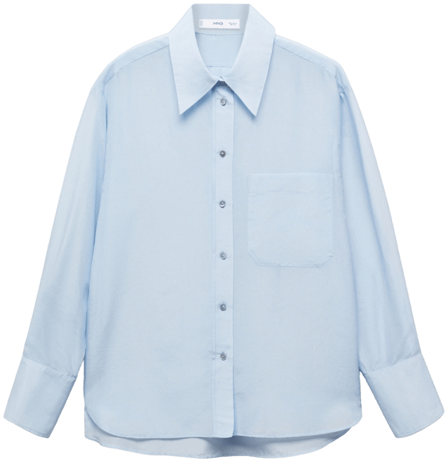 Women's Oversized Silk Cotton Shirt