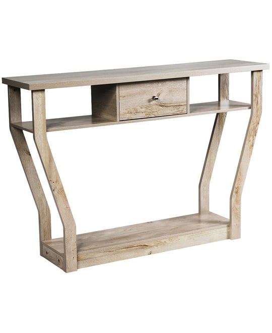 Modern Sofa Accent Table with Drawer Entryway Hallway Hall