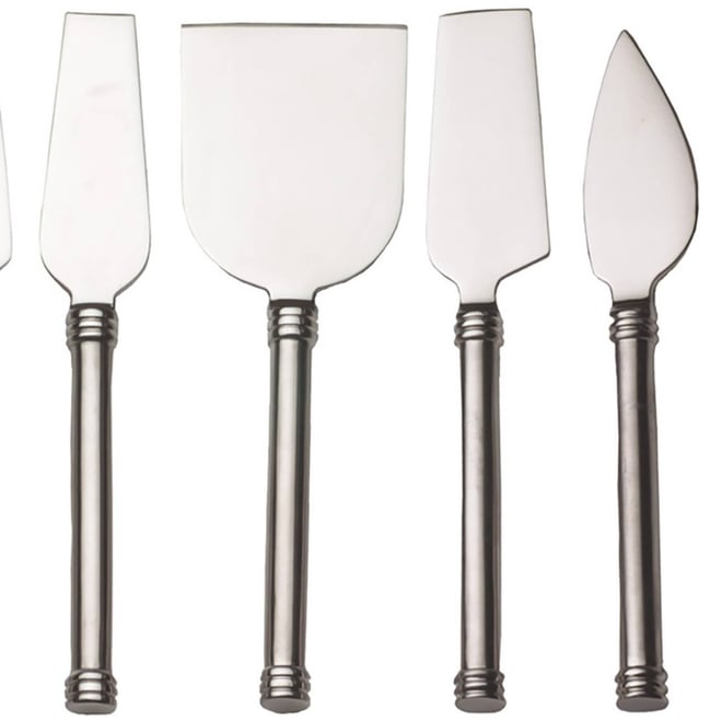 Endurance Stainless Steel 5 Piece 6" Cheese Knife Set