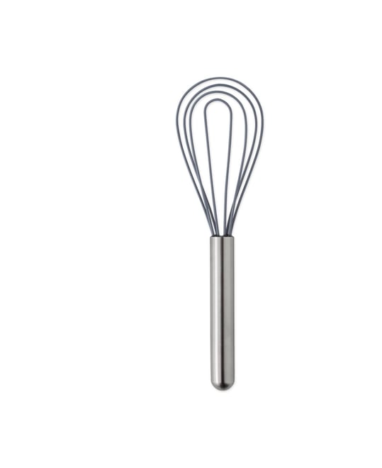 Endurance Stainless Steel 9.75" X 2.75" Silicone Flat Whisk