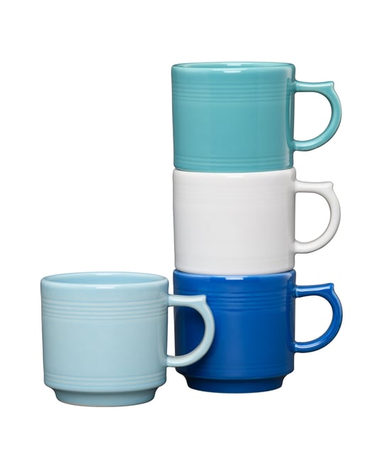 Stackable Mugs, Set of 4