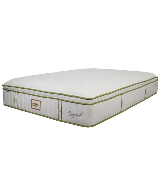 Nature Spa Jasmine 15" Ultra Plush Eurotop Mattress-Queen, Created for Macy's