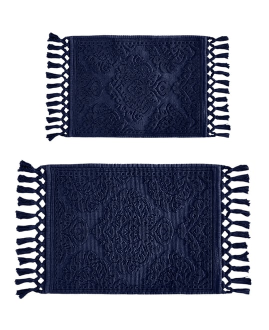 Ricardo Fringe Cotton 2-Pc. Bath Rug Set