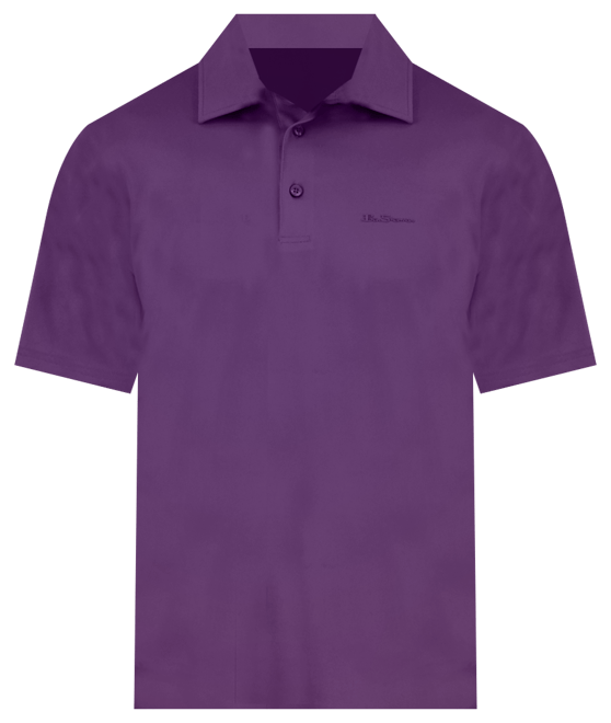 Solid Tech Pique Sports Fit Polo