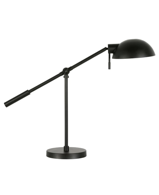 Dexter 23.25" Tall Boom Arm Table Lamp with Metal Shade