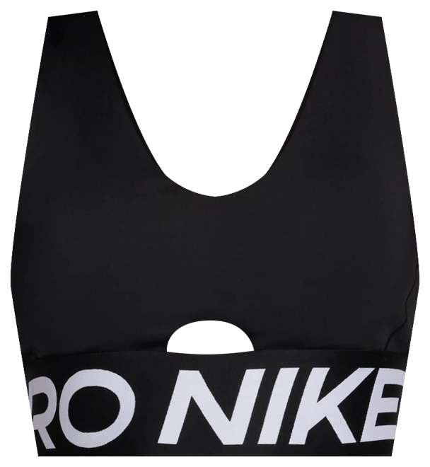 Nike Pro Indy Plunge Orta Destekli Pedli Kadın Spor Sütyeni