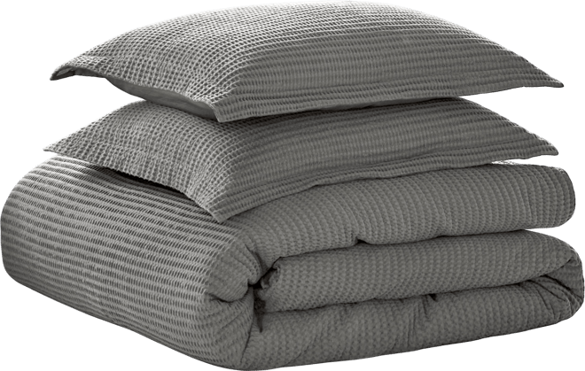 Cloud Waffle Textured 2-Pc. Comforter Set, Twin/Twin Xl
