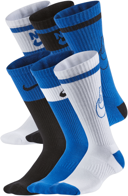 Nike Everyday Kids' Cushioned Crew Socks (6 Pairs)