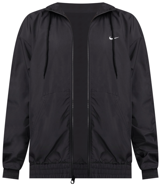 Nike Sportswear Classic Wovens Chamarra con gorro de ajuste holgado para mujer UV