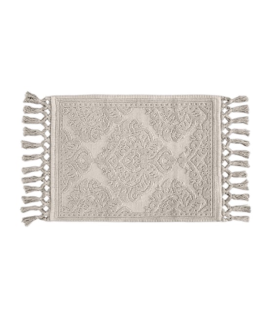 Ricardo Fringe Cotton Bath Rug 17" x 31"