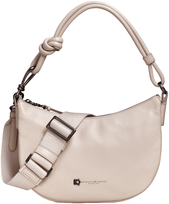 Roslyn Small Leather Hobo Bag