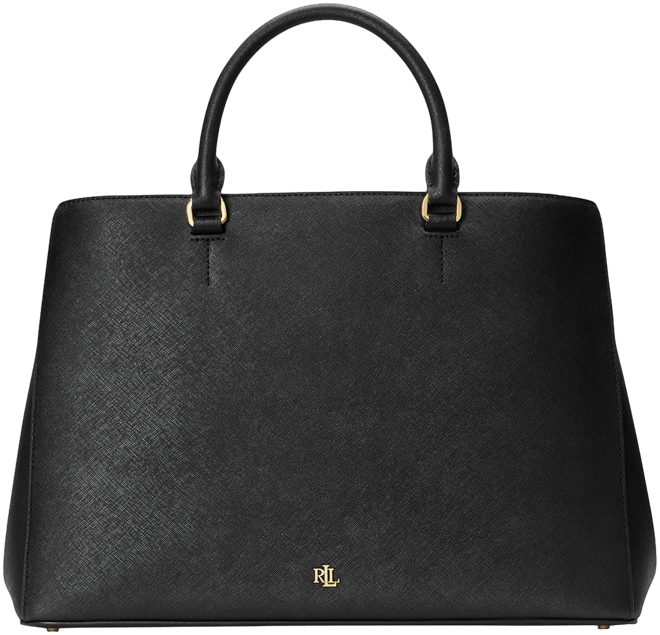 Crosshatch Leather Large Hanna Satchel