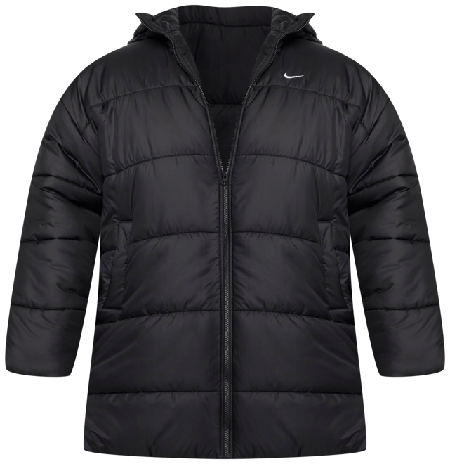 Nike Sportswear Classic Puffer Therma-FIT Bol Kesimli Kadın Parkası (Büyük Beden)