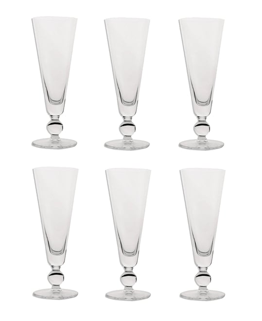 Champagne Flutes, Set of 6