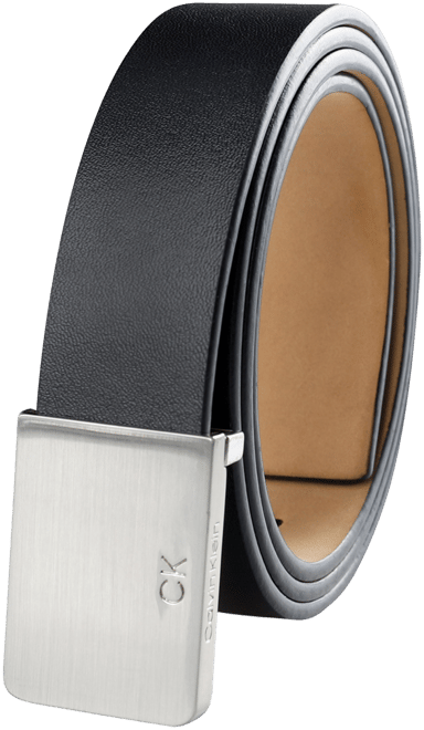 Men's Logo Plaque Belt