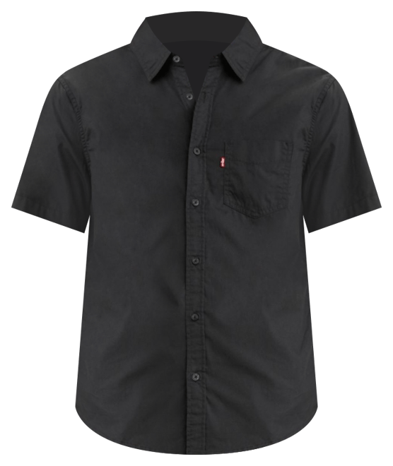 Men's Classic 1 Pocket Short Sleeve Regular Fit Shirt