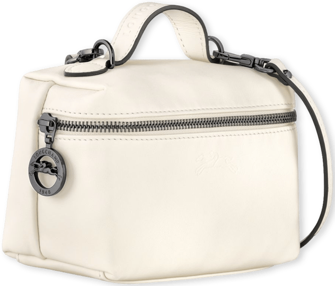 【Longchamp】Le Pliage Vanity XS クロスボディ スパンコール Longchamp Le Pliage Xtra XS Leather Vanity Crossbody
