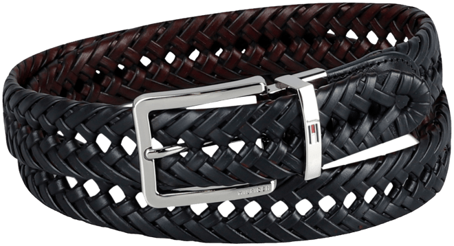 Men's Reversible Lace Logo Belt