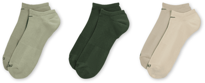 Nike Everyday Plus Cushion Calcetines invisibles de entrenamiento (3 pares)