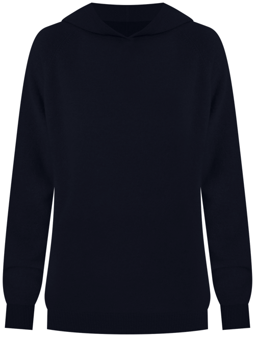 Navy Cashmere Jane Hoodie