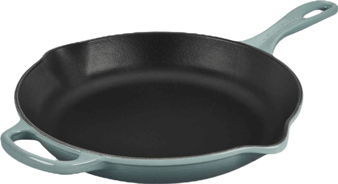 10.25" Enameled Cast Iron Skillet with Helper Handle