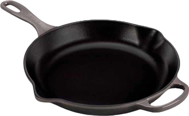 10.25" Enameled Cast Iron Skillet with Helper Handle