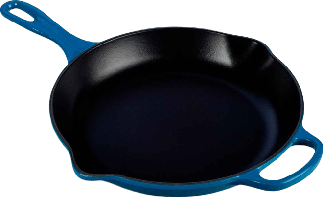 10.25" Enameled Cast Iron Skillet with Helper Handle