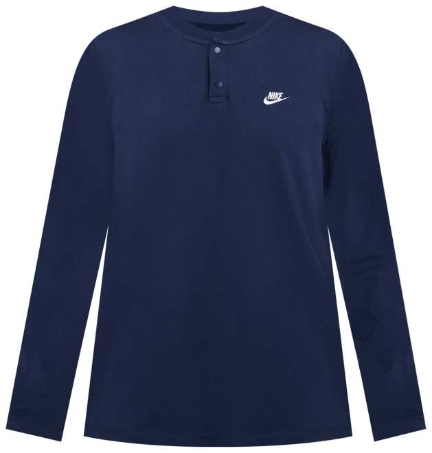Nike Club Men's Long-Sleeve Henley
